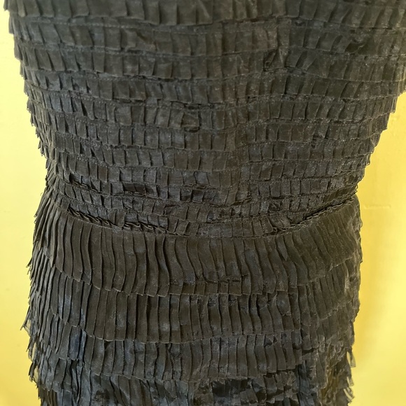 Free People Wimens Elegant Black Sleeveless Dress Size 6 - Picture 4 of 10